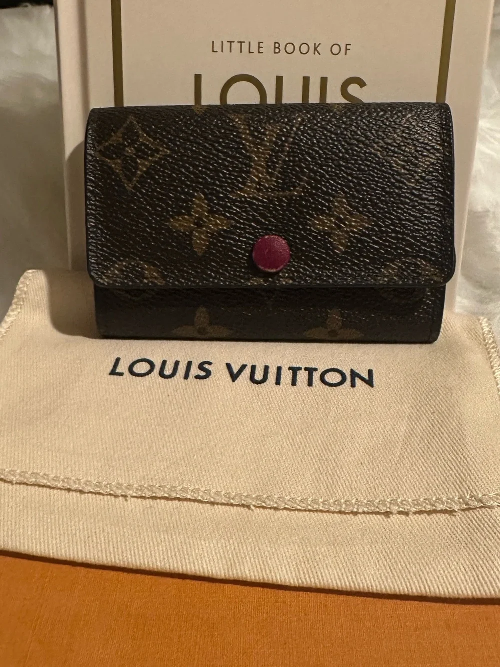 Louis Vuitton Monogram Multiclés 6 Key Holder Fuchsia Full Set Giftable